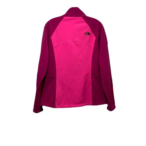 The North Face Women's Shellrock Jacket in GloPink/Fuschia Black Zipper - L - Picture 2 of 13